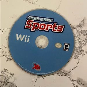 Junior League sports for Nintendo Wii, no case but in good condition